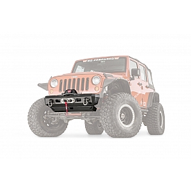 Warn Bumper Elite Series 1-Piece Design Steel Black - 101410