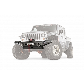 Warn Bumper Elite Series 1-Piece Design Steel Black - 101420