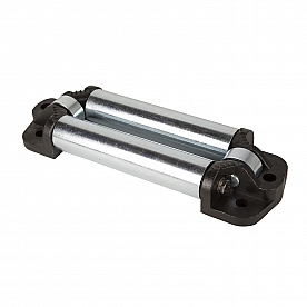 Rugged Ridge Winch Fairlead - Steel Body 4 Way Rollers - 1123851