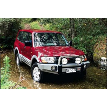 ARB Bumper Steel Powder Coated Sahara Bar Gray - 3934020-1