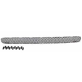 Street Scene Bumper Grille Insert Mesh Powder Coated Black Aluminum - 95074870