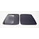 American Car Craft Tail Light Cover - Stainless Steel Black Set Of 2 - 142090