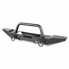 Rugged Ridge XHD Bumper 1-Piece Design Steel Black - 1154050
