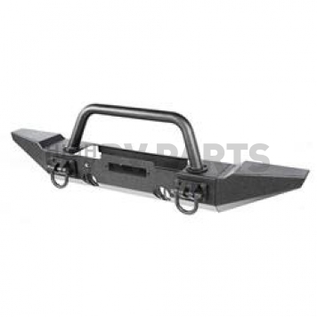 Rugged Ridge XHD Bumper 1-Piece Design Steel Black - 1154050
