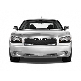 DJ Grilles Bumper Grille Insert Mesh Chrome Plated Silver Stainless Steel - DJ92413