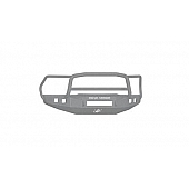 Road Armor Bumper Stealth Lonestar 1-Piece Design Steel Natural - 4151F5ZNW