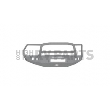 Road Armor Bumper Stealth Lonestar 1-Piece Design Steel Natural - 4151F5ZNW