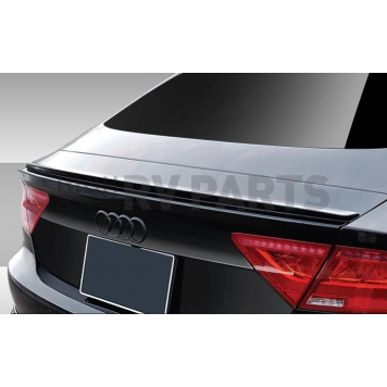 Extreme Dimensions Spoiler - Wing Trunk Lid Matte Fiberglass Black - 112121-1