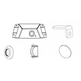 Westin Public Safety Bumper HDX Bandit 1-Piece Design Steel Black - 5830005
