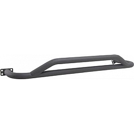 Smittybilt Rocker Panel Guard - Round Tube Steel Black Textured Powder Coated - 76641