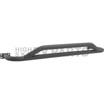 Smittybilt Rocker Panel Guard - Round Tube Steel Black Textured Powder Coated - 76641