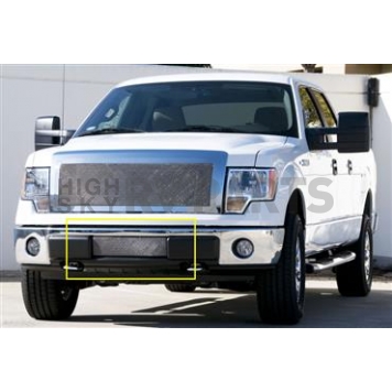 T-Rex Truck Products Bumper Grille Insert Mesh Polished Silver Stainless Steel - 55569