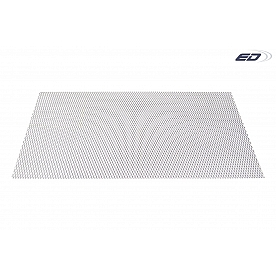 Extreme Dimensions Grille Insert - Silver Rectangular - 112691