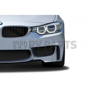Extreme Dimensions Grille Insert - Silver Rectangular - 112691-2