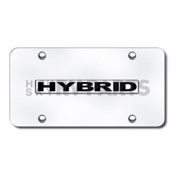 Automotive Gold License Plate - Hybrid Stainless Steel - HYBNCC