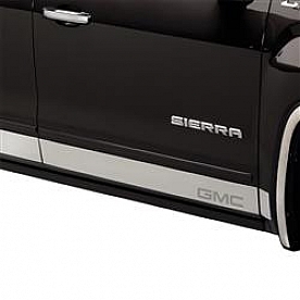 Putco Rocker Panel Molding - Polished Stainless Steel Silver Set of 12 - 9751212GM