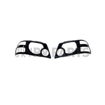 Auto Ventshade (AVS) Headlight Cover - Acrylic Smoke Full Cover Set Of 2 - 337741