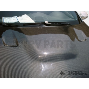 Extreme Dimensions Hood - Gloss Carbon Fiber Black - 103885-3
