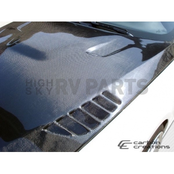 Extreme Dimensions Hood - Gloss Carbon Fiber Black - 103885-4