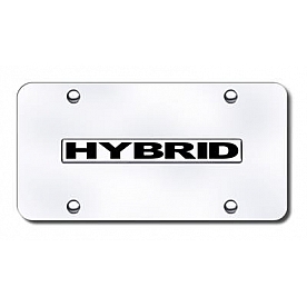 Automotive Gold License Plate - Hybrid Stainless Steel - HYBNGC