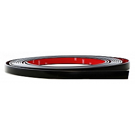 Cowles Products Side Molding - Black PVC Plastic Gloss - 33316