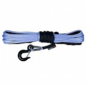 Rugged Ridge Winch Cable - 8400 Pounds 50 Feet Synthetic Dyneema SK-75 Fiber - 1510231