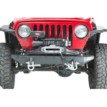 Fishbone Offroad Winch Mount - 10-1/2 Inch X 4-1/2 Inch Foot Pattern Steel - FB21052-3