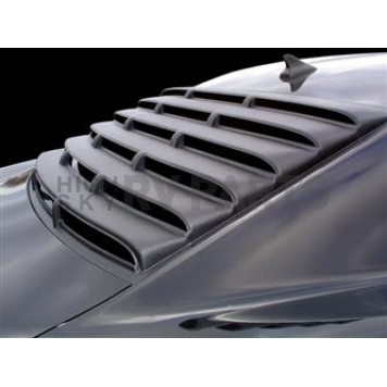 Astra/Hammond Window Louver Rear Window ABS Plastic Black - 1565