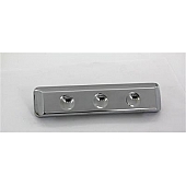 All Sales Tailgate Handle - Chrome Plated Aluminum Silver - 529DC
