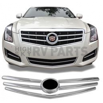 Coast To Coast Grille Insert - Chrome Plated ABS Plastic - GI115