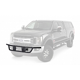 Warn Bumper Push Bar 2 Inch Powder Coated Black Steel - 103508