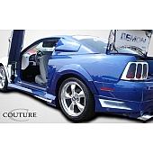 Extreme Dimensions Side Skirt - Matte Polyurethane Black Set of 2 - 104784
