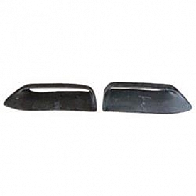 Goodmark Industries Hood Scoop - Fiberglass Black Set of 2 - PF25569P