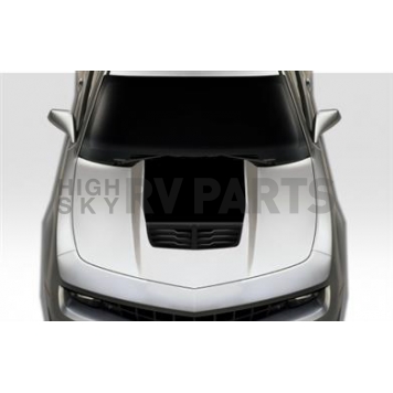 Extreme Dimensions Hood - Primered Fiberglass Black - 109804