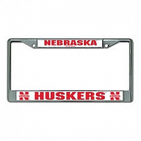 POWERDECAL License Plate Frame - Nebraska Zinc - FC410103