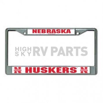 POWERDECAL License Plate Frame - Nebraska Zinc - FC410103