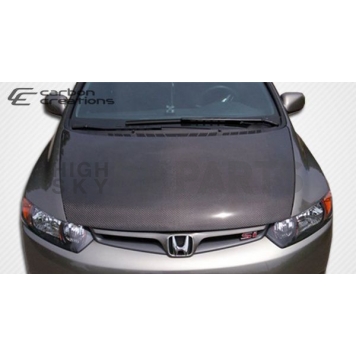 Extreme Dimensions Hood - Gloss Carbon Fiber Black - 104107-4