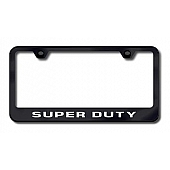 Automotive Gold License Plate Frame - Black Stainless Steel - LFDTYEB
