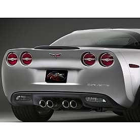 American Car Craft Tail Light Molding - Polished Stainless Steel Silver - 042117