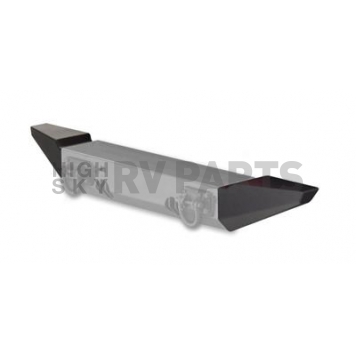 Rugged Ridge Bumper End Textured Black Steel - 1154012