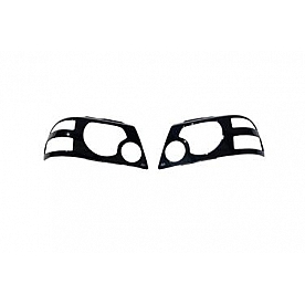 Auto Ventshade (AVS) Headlight Cover - Acrylic Smoke Full Cover Set Of 2 - 337903