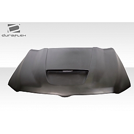 Carbon Creations Hood - SRT Black Fiberglass Reinforced Plastic - 115844