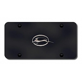 Automotive Gold License Plate - Impala Logo Stainless Steel - IMPCB