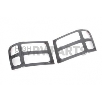 Auto Ventshade (AVS) Headlight Cover - Acrylic Smoke Full Cover Set Of 2 - 337906