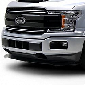 Air Design Spoiler - Satin ABS Plastic Black Front Spoiler - FO25A14