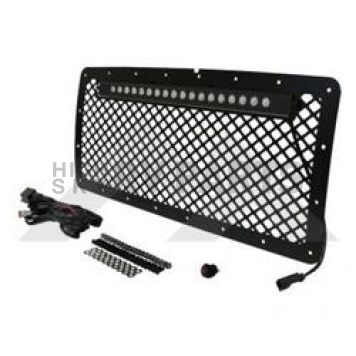 Crown Automotive Grille - Black Matte Anodized Aluminum - RT28040