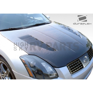 Extreme Dimensions Hood - Primered Fiberglass Black - 104135