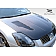 Extreme Dimensions Hood - Primered Fiberglass Black - 104135