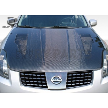 Extreme Dimensions Hood - Primered Fiberglass Black - 104135-3