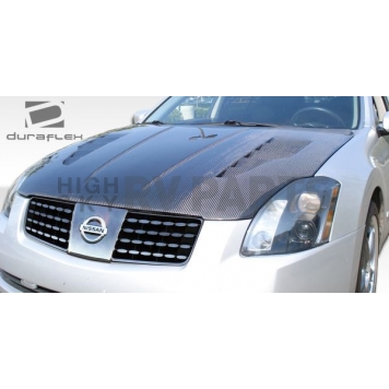 Extreme Dimensions Hood - Primered Fiberglass Black - 104135-6